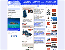 Tablet Screenshot of outdoor-emporium.co.uk